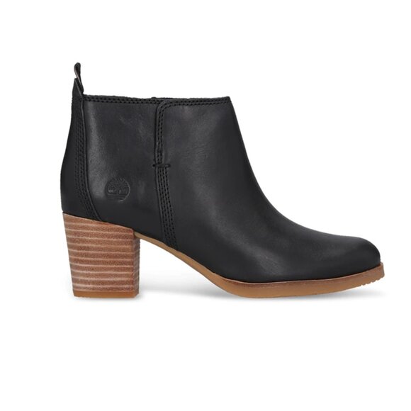 Timberland Eleonor Black Ankle Boots, Size 9.5, New! - Picture 1 of 1